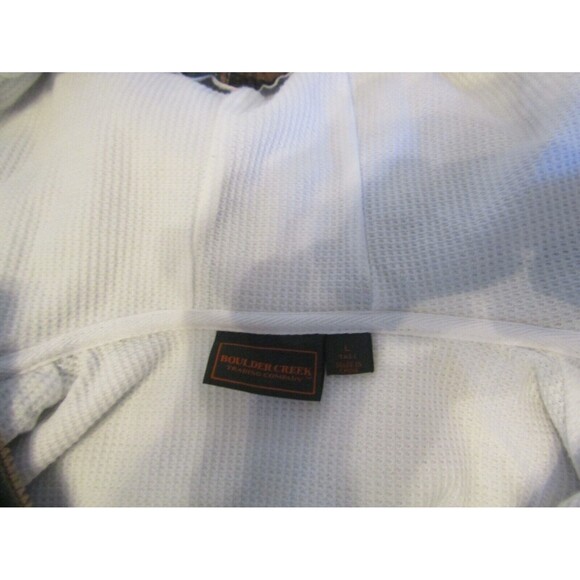 Boulder Creek Camouflage Hoodie Jacket Cargo Sweatpants Thermal Lined Hunting L - Picture 12 of 14